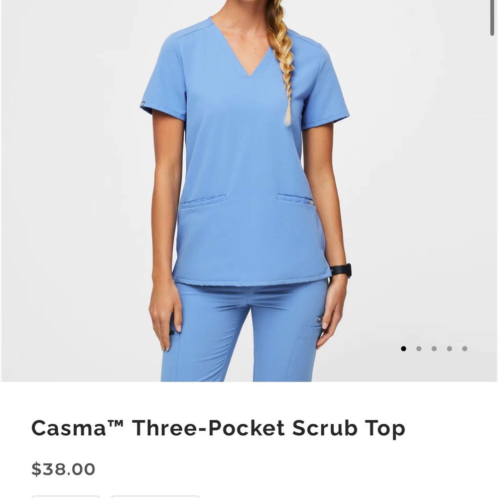 Figs scrub top